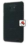 Capa Perfurada Samsung i9100 Galaxy S 2 Preta